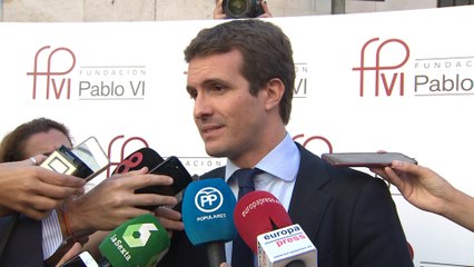 Casado denuncia la "kale borroka" en Cataluña