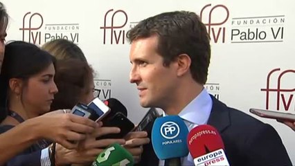 Casado: "Ya hay kale borroca en Cataluña"
