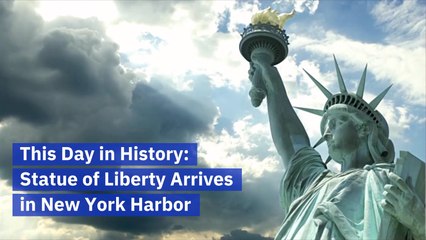 The Day America Received The Statue of Liberty