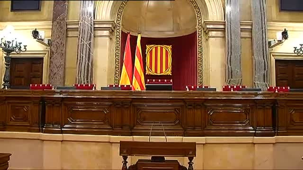El pleno del Parlament se suspende hasta nuevo aviso