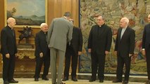 El Rey Felipe VI recibe a los organizadores del congreso 'Iglesia en la sociedad democrática'