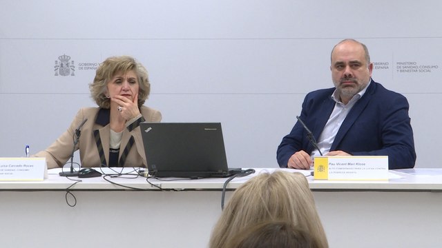 Rueda de prensa para explicar los planes de lucha contra la pobreza infantil