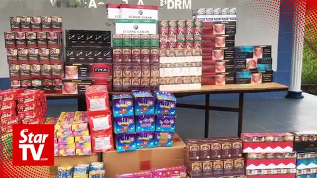 Marine police seize contraband cigarettes hidden in prayer room