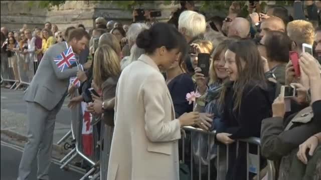 Los duques de Sussex visitan por primera vez el condado que da nombre a su título