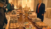 La comida rápida llega a la Casa Blanca en las recepciones oficiales