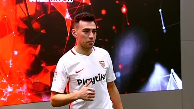 Munir ya luce los colores del Sevilla