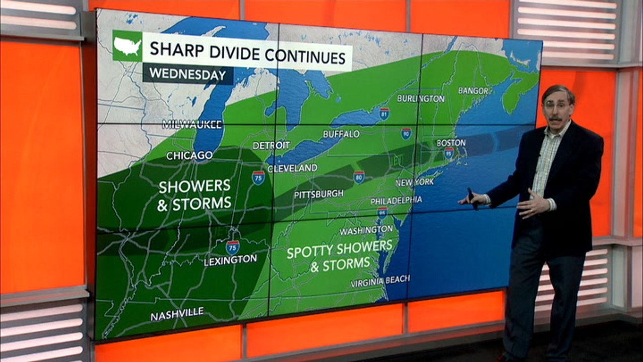 Waterlogged Ohio Valley, Northeast face more rain and now a heightened tornado risk