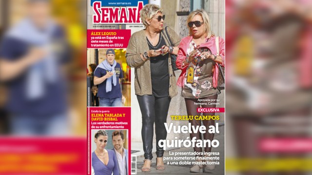 Terelu Campos vuelve al quirófano para una mastectomía