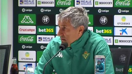 Setién espera "al mejor Madrid"