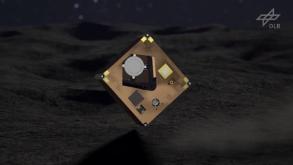 El robot franco-alemán MASCOT llega con éxito al asteroide Ryugu