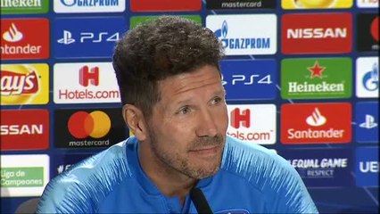 Simeone no entra en polémica con el VAR porque sabe que mañana "no va a haber"