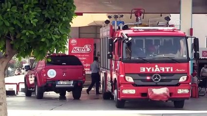 Alanya'da akaryakıt istasyonunda patlama - ANTALYA