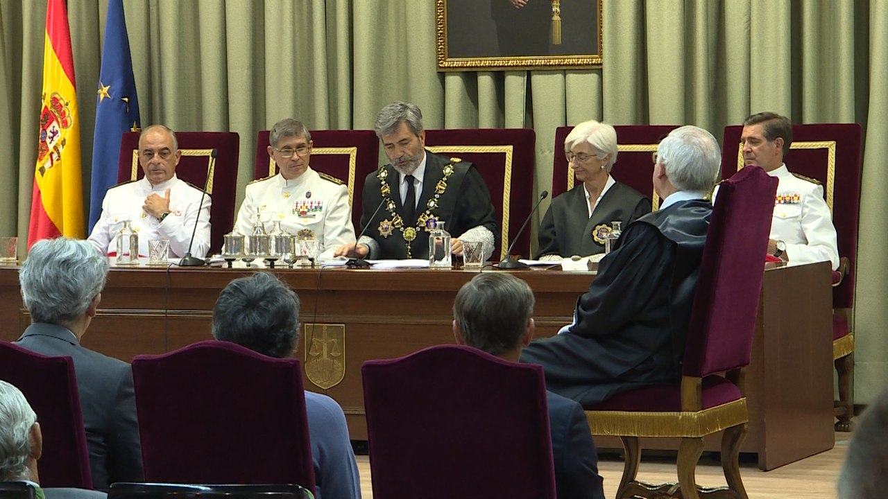 Carlso Lesmes abre el año judicial militar