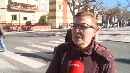 Vecinos de Requena explican cómo llevan el intenso frío