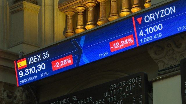 El Ibex 35 pierde los 9.400 puntos