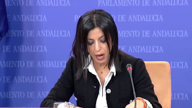 La presidenta del Parlamento andaluz propone a Juan Manuel Moreno como candidato a presidir la Junta