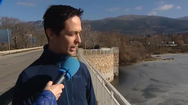 Embalses helados y otras consecuencias de la noche más fría del invierno