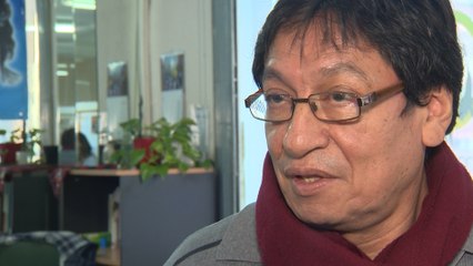 Portavoz de la Asociación Rumiñahui, Vladimir Pastor