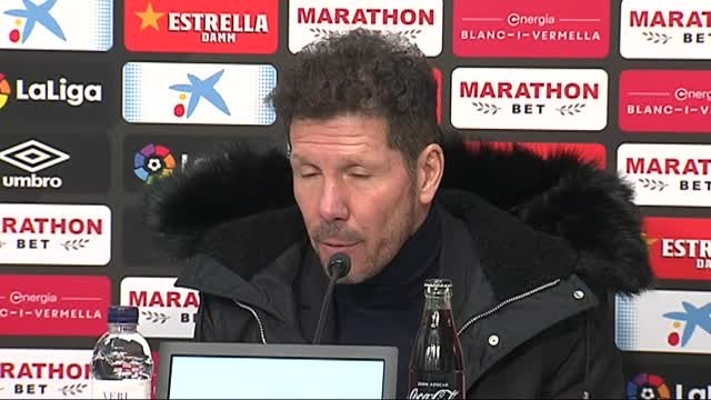 Simeone: Hasta el 31 de enero siempre pueden pasar cosas