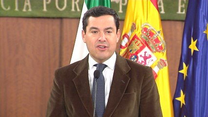 Moreno: "Se abre nueva página en la historia de Andalucía"