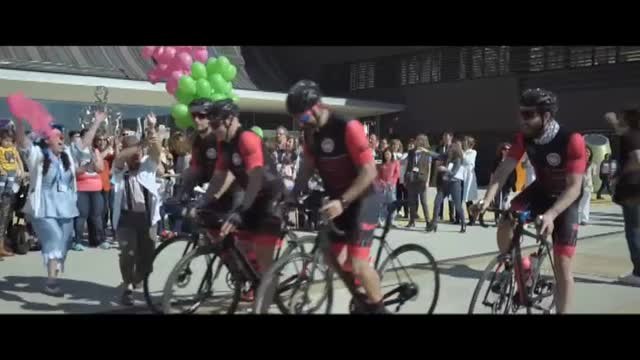 Dani Rovira pedalea hasta Roma por el Síndrome de Rett
