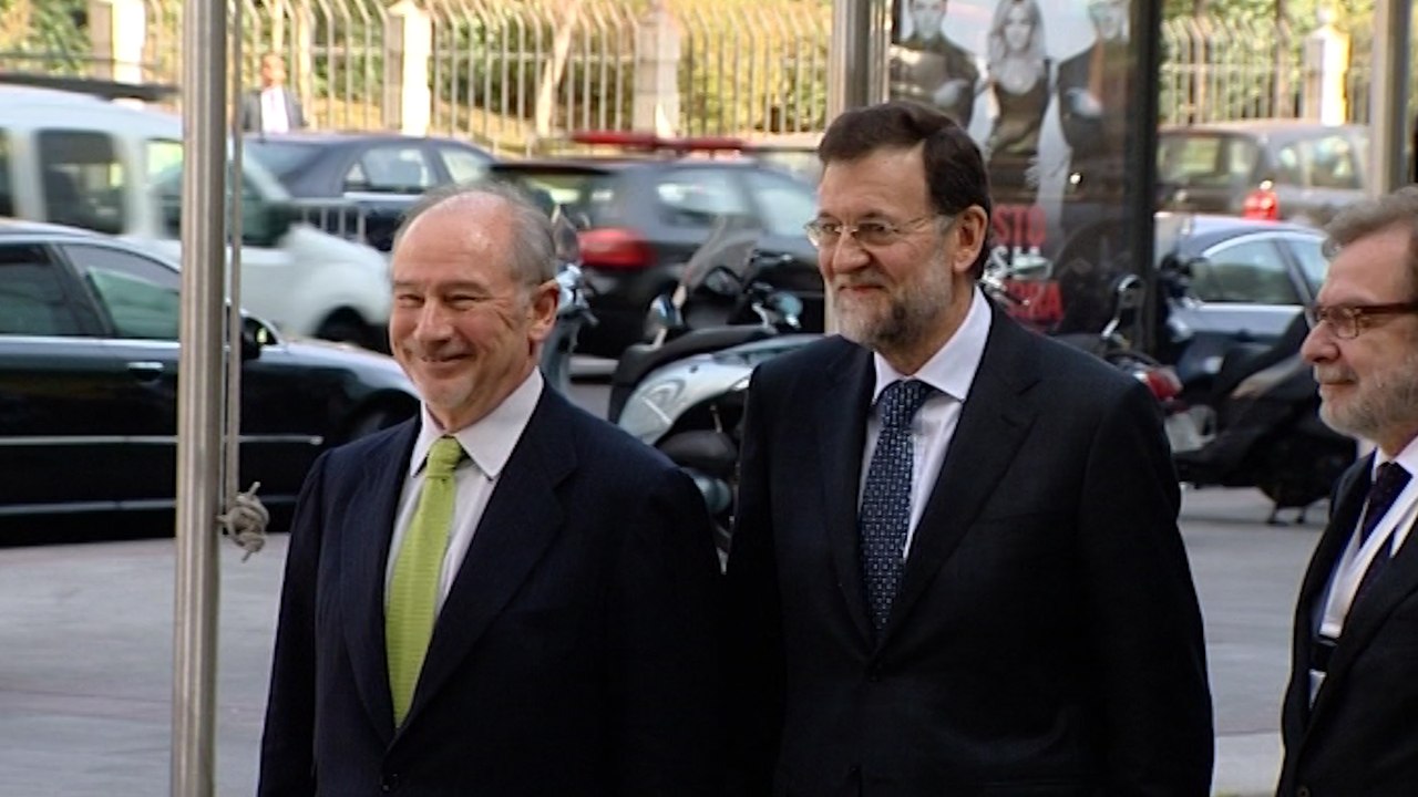 Rato señala a Rajoy: "El presidente del Gobierno me echó de Bankia"