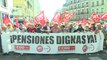Cientos de pensionistas reclaman por toda España 
