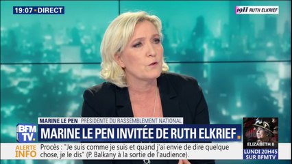 Photos de Daesh sur Twitter: pour Marine Le Pen, "c'est le ministre qui a demandé à ce que je sois poursuivie"