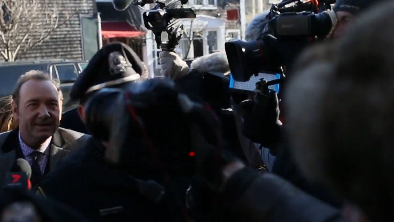 Kevin Spacey queda en libertad con medidas cautelares