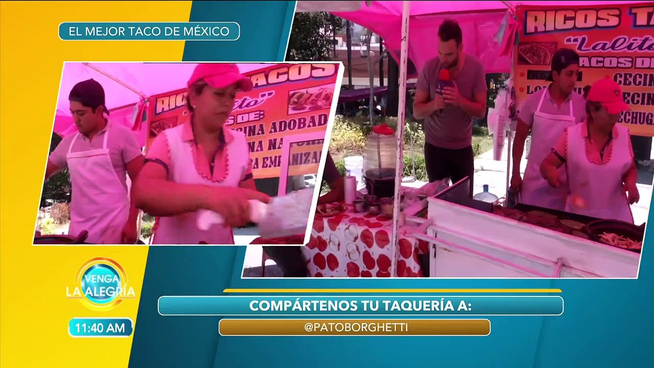 ¡Deleita a tu paladar al lado de Pato Borghetti! | Venga La Alegría