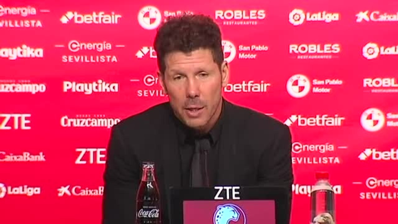 Simeone: "Con más precisión de Griezmann nos habríamos llevado el partido"
