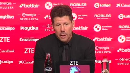 Simeone: "Con más precisión de Griezmann nos habríamos llevado el partido"