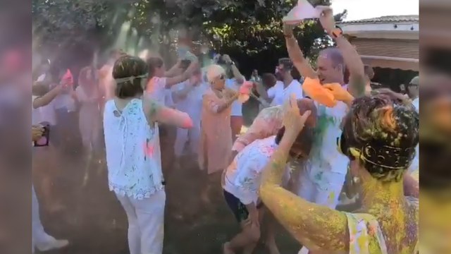 La fiesta de cumpleaños más colorida de Paz Padilla