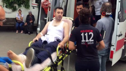 Dayı-yeğen kavgasında kan aktı: 2 yaralı