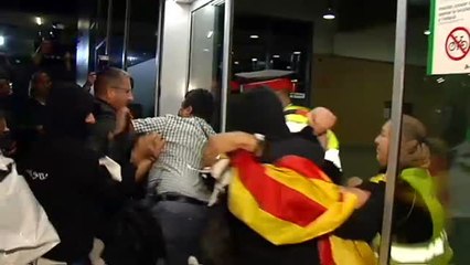 Mañana tensa en Cataluña