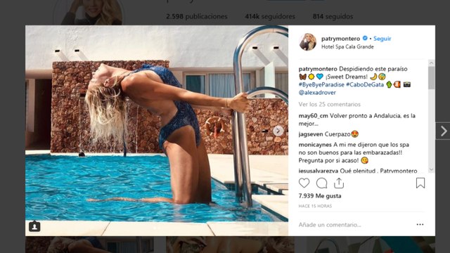 Patry Montero luce tipo en sus 18 semanas de embarazo