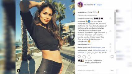 Sara Sálamo presume de su barriga de embarazada