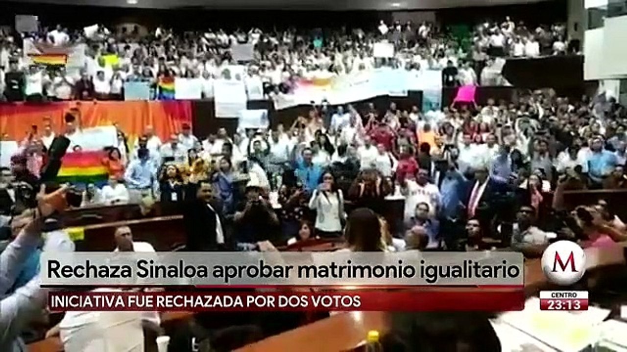 Congreso de Sinaloa rechaza matrimonio igualitario