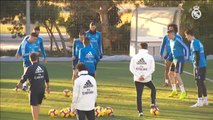 El Real Madrid completa el primer entrenamiento del año