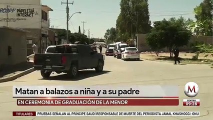 Matan a balazos a niña y a su padre en Chihuahua