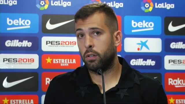 Jordi Alba: Valverde sabe que con Leo somos infinitamente mejores