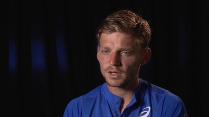 Halle - Goffin : "J'ai pu compter sur mon service"