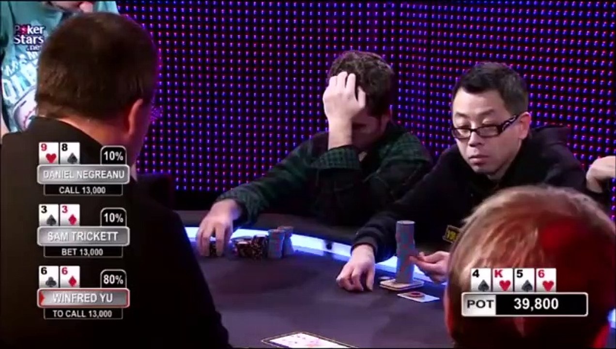 Daniel Negreanu makes questionable turn call against Winfred Yu