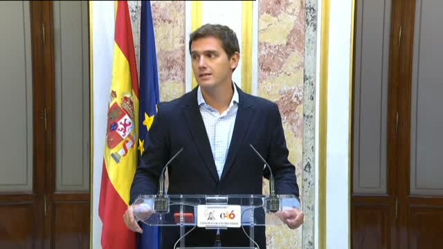 Albert Rivera: Sánchez quiere quedarse en el poder a cambio de indultar a los golpistas