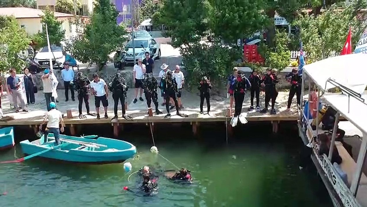 Dalyan Kanalı ve Köyceğiz Gölü'nden 20 traktör atık çıktı - MUĞLA