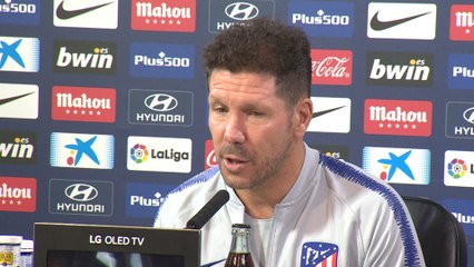Simeone: "El Madrid ha demostrado ser un equipo vertical"
