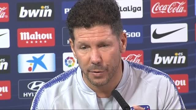 Diego Pablo Simeone: Son partidos de emociones, de hombres y de gente con mucha personalidad
