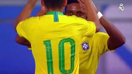 Rodrygo: "Espero hacer muchos goles y dar muchas alegrías al Real Madrid"