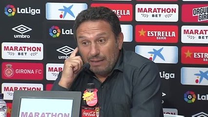 Quique Setién: "Nosotros ya tenemos una exigencia que tenemos que cumplir"