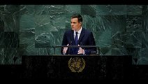 Sánchez resalta la unión, la migración y la política feminista en la ONU